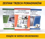 Zestaw - 3 poradniki: Kuchnie, Szafy i Meble - druk